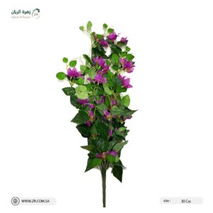 زهور الجهنمية الصناعية أرجوانية اللون